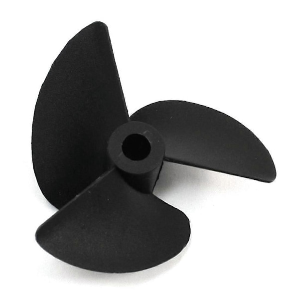P40D47 Tre Blader RC Båt Propell Padle for Børsteløs Motor Black