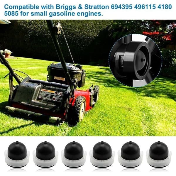 6 Briggs & Stratton forgasser primerpærer 694395