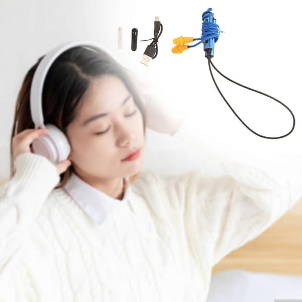 Øreprop-øretelefoner Universal in-ear-øretelefoner til søvn, sport, rejser
