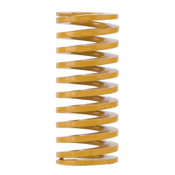 OD 20mm ID 10mm Ekstra Lett Belastning Formfjær Gul (TF20*45mm)