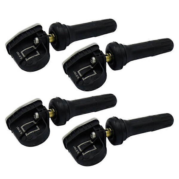 4 st Däcktrycksövervakningssensor TPMS 433Mhz Passar för MKII / Everest / Mondeo EV6T1A180D Black