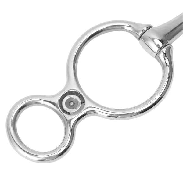 Hestebindering i rustfrit stål, halvcirkelformet ring, hestetræningsudstyr, sikkert hestetilbehør til at trække tilbage