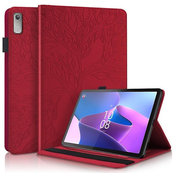 Tree of Life etui til Lenovo Tab P11 Gen 2 (11,5 tommer) TB350FU / TB350XU Red