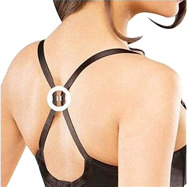 3-packs halkfria elastiska bh-bandhållare för kvinnor - Håll dina bh-band på plats