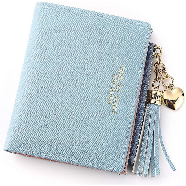 Plånbok för kvinnor Liten kompakt plånbok Bifold, Rfid Plånbok Kreditkortshållare Mini Bifold Pocket Plånbok