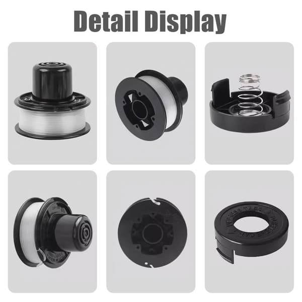 INF Klippspole för Black & Decker GL250/GL310/GL360 grästrimmare
