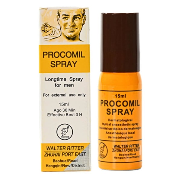 Fördröjd spray för längre varaktig sex Fördröjd spray vitaminer för män