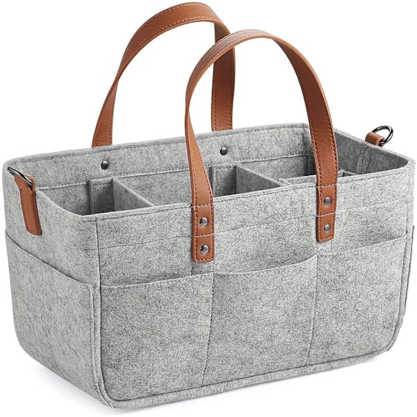 Baby Organizer Portable storage box Shower basket, Grey