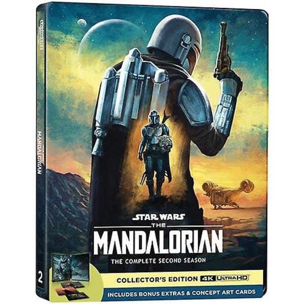 The Mandalorian: The Complete Second Season [ULTRA HD BLU-RAY REGION: A USA] Steelbook USA import