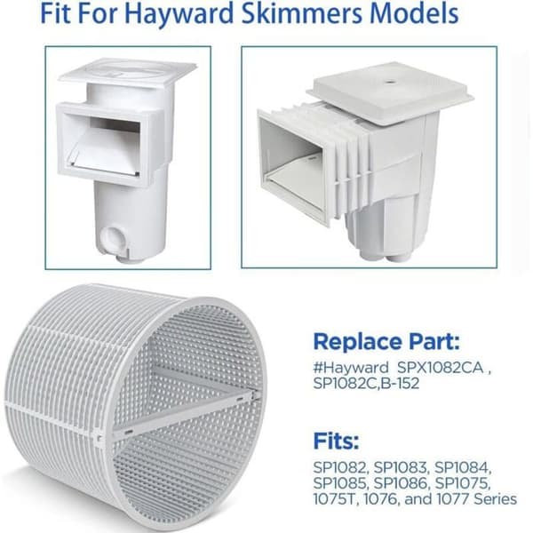 2 Hayward SPX1082CA Aladdin poolskimmerkorgar