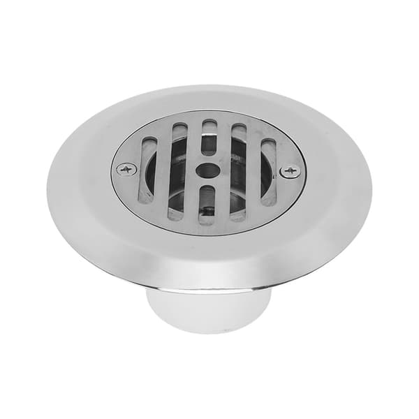 Rostfritt Stål Poolavlopp Justerbart Vattenflöde Golvavlopp Poolvattenavlopp för Pool Vatteninlopp Utlopp Dränering 10,2x5,6cm