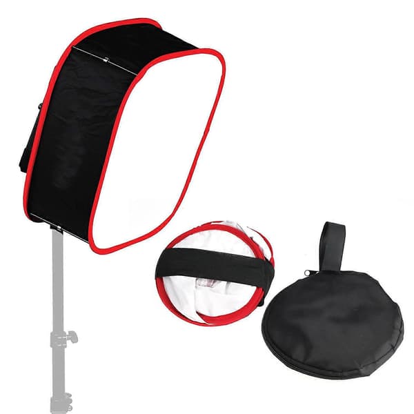 Universal Bærbar Sammenklappelig LED Video Lys Softbox Diffuser til Yongnuo Godox Fotografisk Belysning Not Specified
