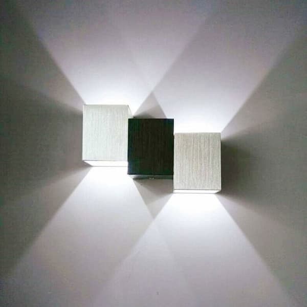 6W Modern LED inomhusvägglampa, kallvit väggbelysning för kök, trappor, sovrum