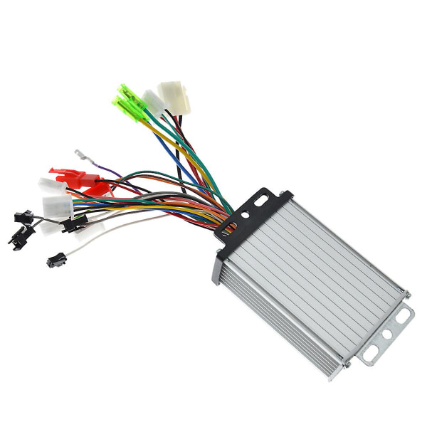 36V 48V 350W E-Bike Brushless Controller 6 Tube Dobbelttilstand til Elcykel Scooter Hastighed ​​Intelligent Dobbelt Motor Del