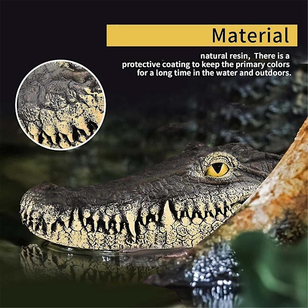 Flydende Alligator, Alligator Lokkedue til Pool, Alligator til Svømmepøl og Dam, Afskrækningsmiddel til Ænder As Shown