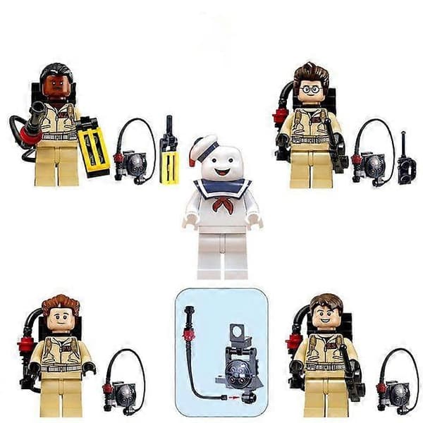Ghostbusters Dukke Gave Hjem DIY Byggeklods Legetøj Actionfigur