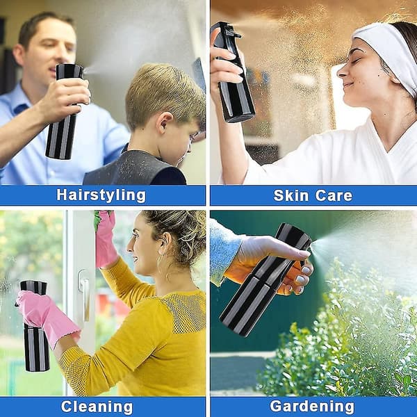 Sprayflaske, multifunksjonell fin tåkeflaske