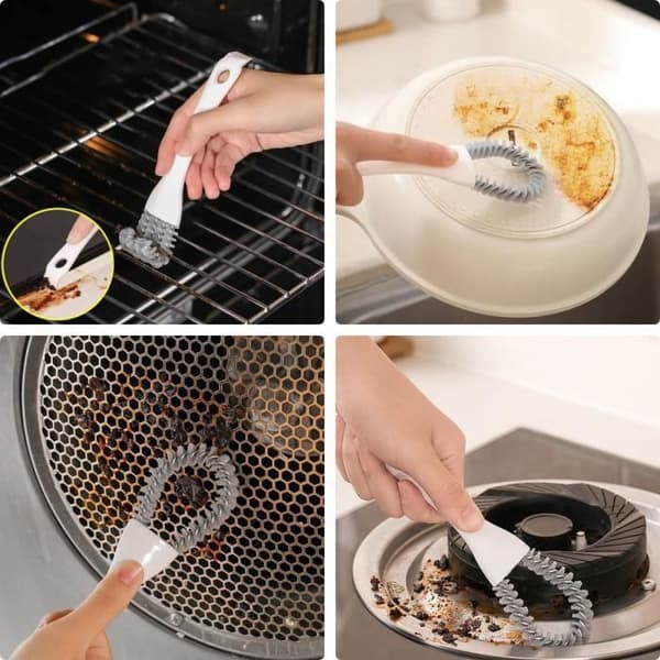 Grillborste - Ej specificerad - 16x3.5cm - PP-plast - Ergonomisk - Effektiv rengöring