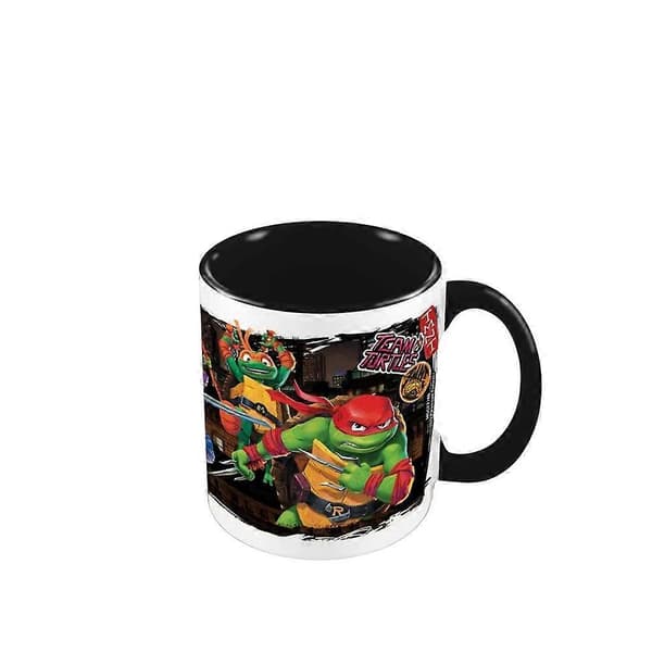 Mutant Mayhem Turtle Power Krus White/Multicoloured/Black One Size