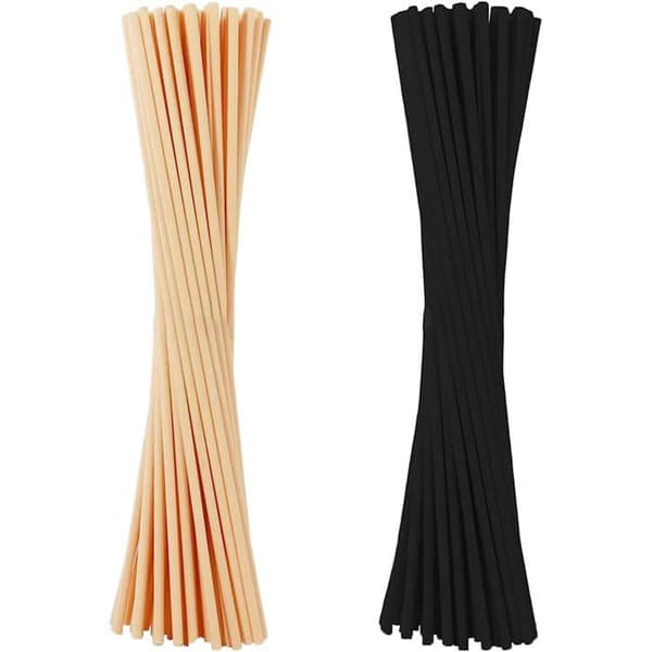 Pakke med 50 aromaterapi fiberpinde, velegnet til aromaterapi diffusere til hjemmet, kontoret, hotel og spa.