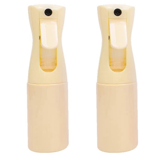 2 suihkepulloa - 200 ml - Vaaleankeltainen