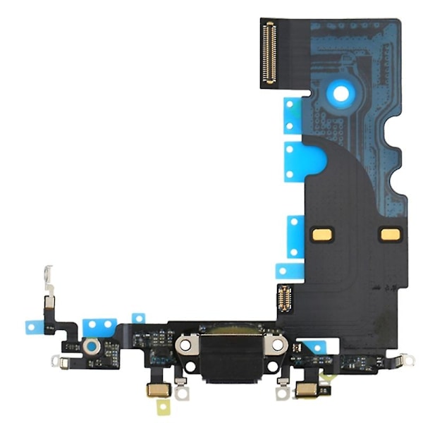 Til iPhone SE (2022) OEM Adskillelse Dock Connector Opladerport Flex Kabel Udskiftning - Hvid Black