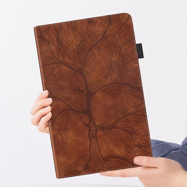 Tree of Life etui til Lenovo Tab P11 Gen 2 (11,5 tommer) TB350FU / TB350XU Brown