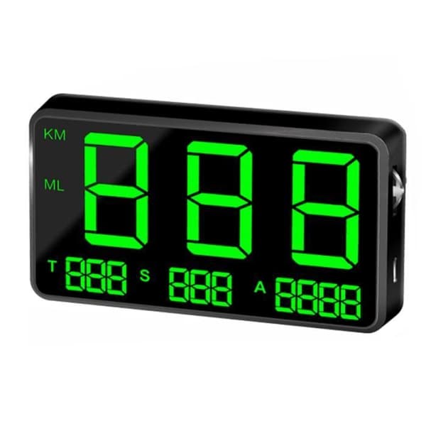 C80 Universal GPS Universal Bil Hastighedsindikator HUD Head-Up Display Kørehastighedsadvarsel