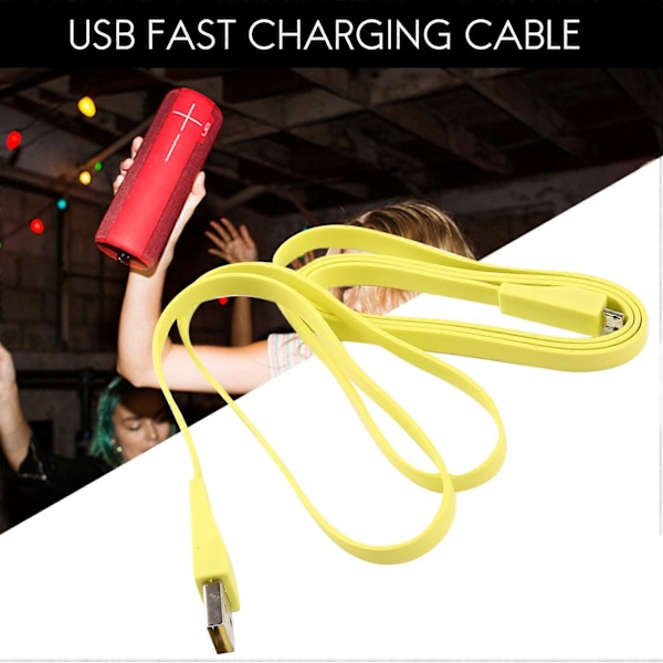 USB Hurtigladekabel Lader Adapter for UE BOOM 2 /UE MEGABOOM /UE /UE ROLL 2 Bluetooth Høyttaler Light Green
