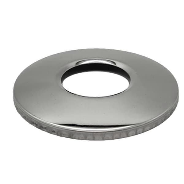 2-pak poolstige-escutcheon, rustfri stål escutcheon-plader til poolgelænder, poolgelænder-dæksler til nedgravet pool