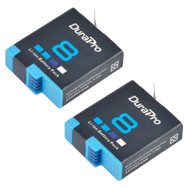 hgBattery för GoPro Hero 8 Kamera + Trippel Laddare För GoPro Hero 8 Go Pro Hero 7/6/5 Action Cam 2 Battery