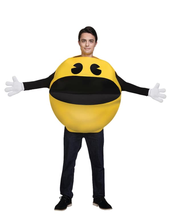 Pac-Man-dräkt för vuxna Standard