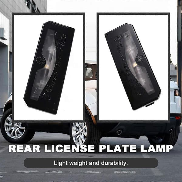 LR025837 Bil Bagnummerpladelampe til Evoque L538 2011-2018 Black