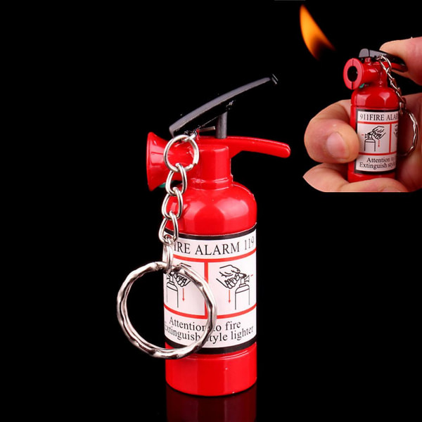 Mini för Creative Butan Lighter Wrench Can Basketball Hammer Brandsläckare Fire extinguisher
