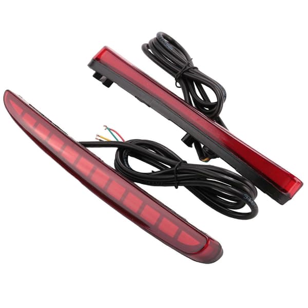 For 2017-2018 Hatchback LED Bremselys Bakre Støtfanger Reflektor Kjøre Tåkelys