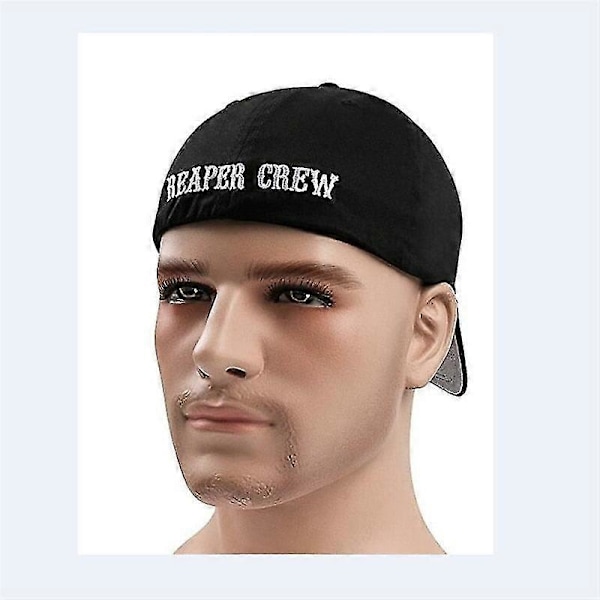 Sons Of Anarchy Fitted Baseball Cap Broderet Hat L