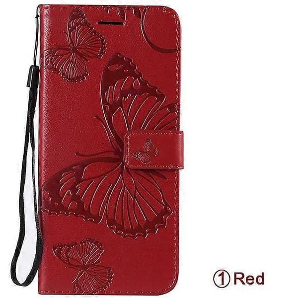 Huawei Mobilskal För Huawei P20 Lite Mobilskal Stativ Red