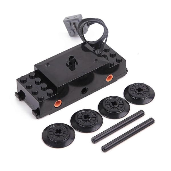 4 stk Technic Power Functions Batteriboks Togmotor Mottaker Fjernkontrollpakke Parti-YH