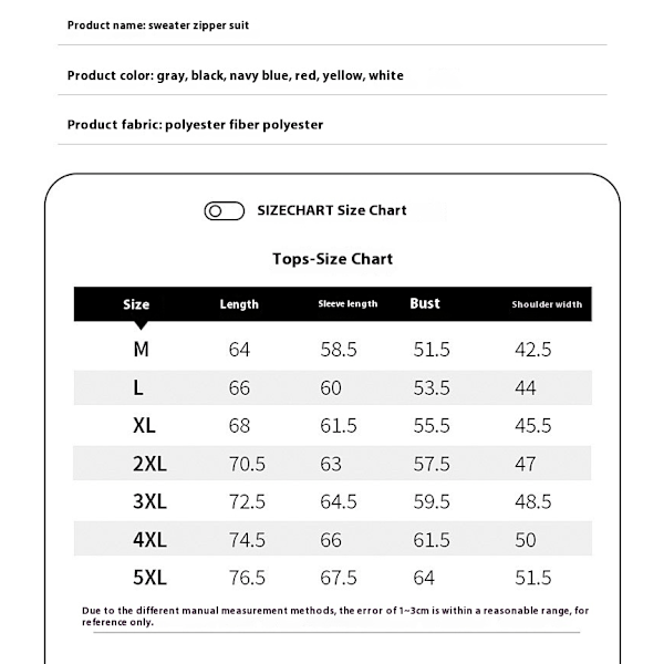 EA7 Sports Treningssett for menn - hettegenser med glidelås og treningsbukser - 2 deler/sett - hvit hvit White L