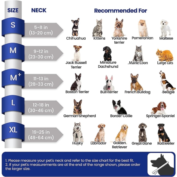 Hundkon, uppblåsbar hundkon efter operation för små medelstora hundar, mjuka kottar med förbättrad antislickning