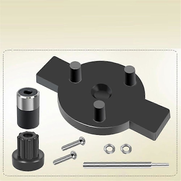 CAC104 503357 Big Stix Stavmixer Koppling för Mixers, Passar Modeller WSB25X, WSB50, WSB55, WSB60,WSB70 Black