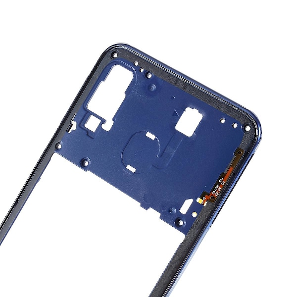 OEM Keskikehyksen Runko Samsung Galaxy A40 SM-A405:lle Blue