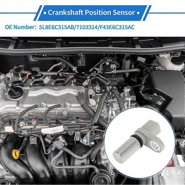 Krumtapakselpositionssensor 1S7E6C315BA 5L8E6C315AA til FORD CONTOUR 2.5L 1995-2000