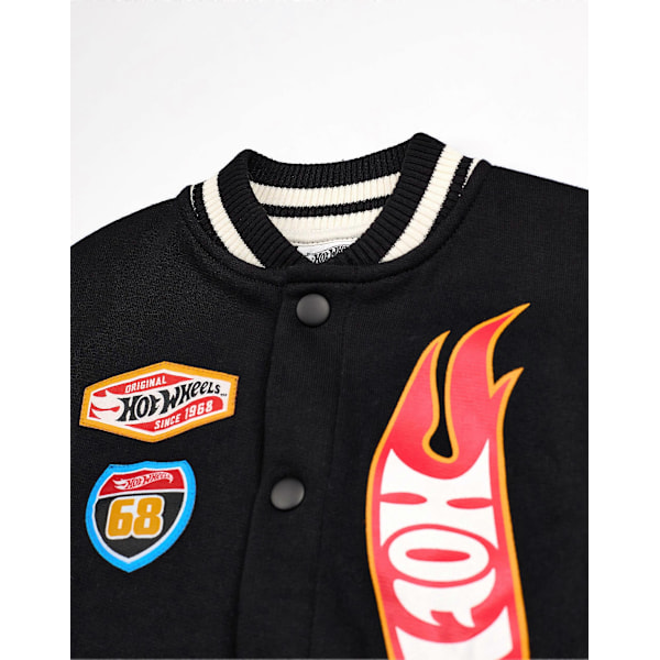 Drenge Bomber Jakke Sort Turbo Charged Black 4-5 Years