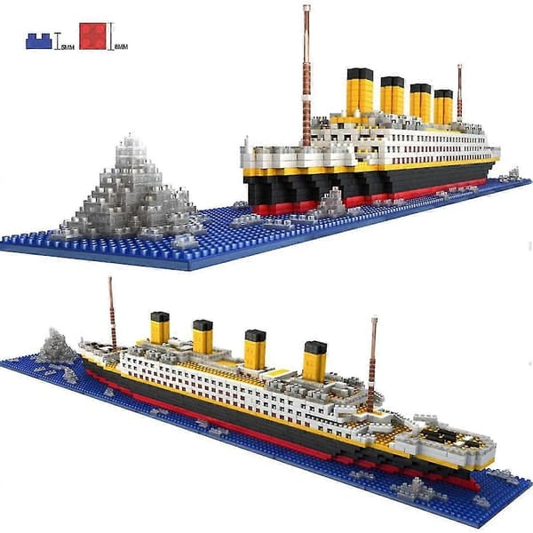 Titanic Model Byggesæt, Krydstogtskib Titanic Båd Model Byggesæt