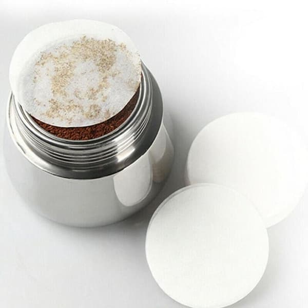 【jia】60mm kaffefilter kaffefilterpapper runt filterpapper mikrofilter 350 st KLB