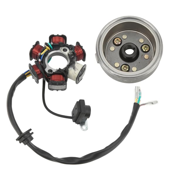 [KK]6-Coil Stator Plate Flywheel Roller Strong Strength Replacement For GY6 110cc 125cc ENGINES