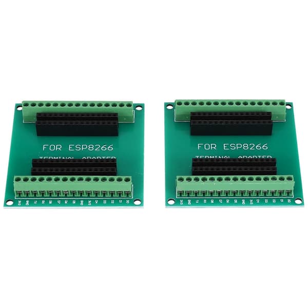 2 STK ESP8266 Breakout Board GPIO 1 til 2 til ESP8266 ESP-12E NodeMCU Udviklingskort