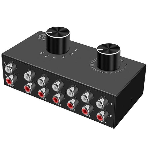 Audio Bi-direktionel Switcher Selector Audio Switch Splitter