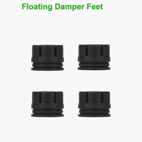Dele til Bambu Lab X2D/P2S/X1/P1 Flydende Dæmperfødder 3D Printer Tilbehør Black